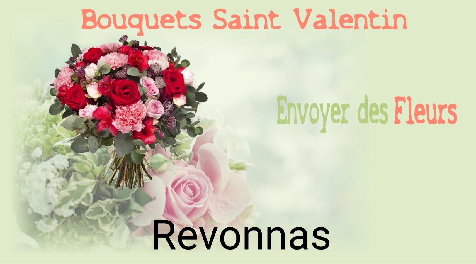 Roses de Saint-Valentin livrées à Revonnas
